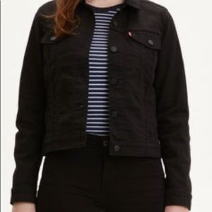 Levi's Original Trucker Jean Jacket Black Size Large